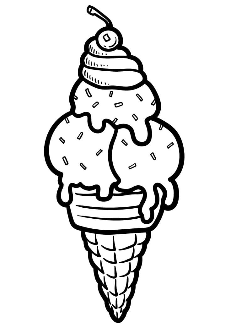 36 Ice Cream Rod Coloring Pages Printable 29