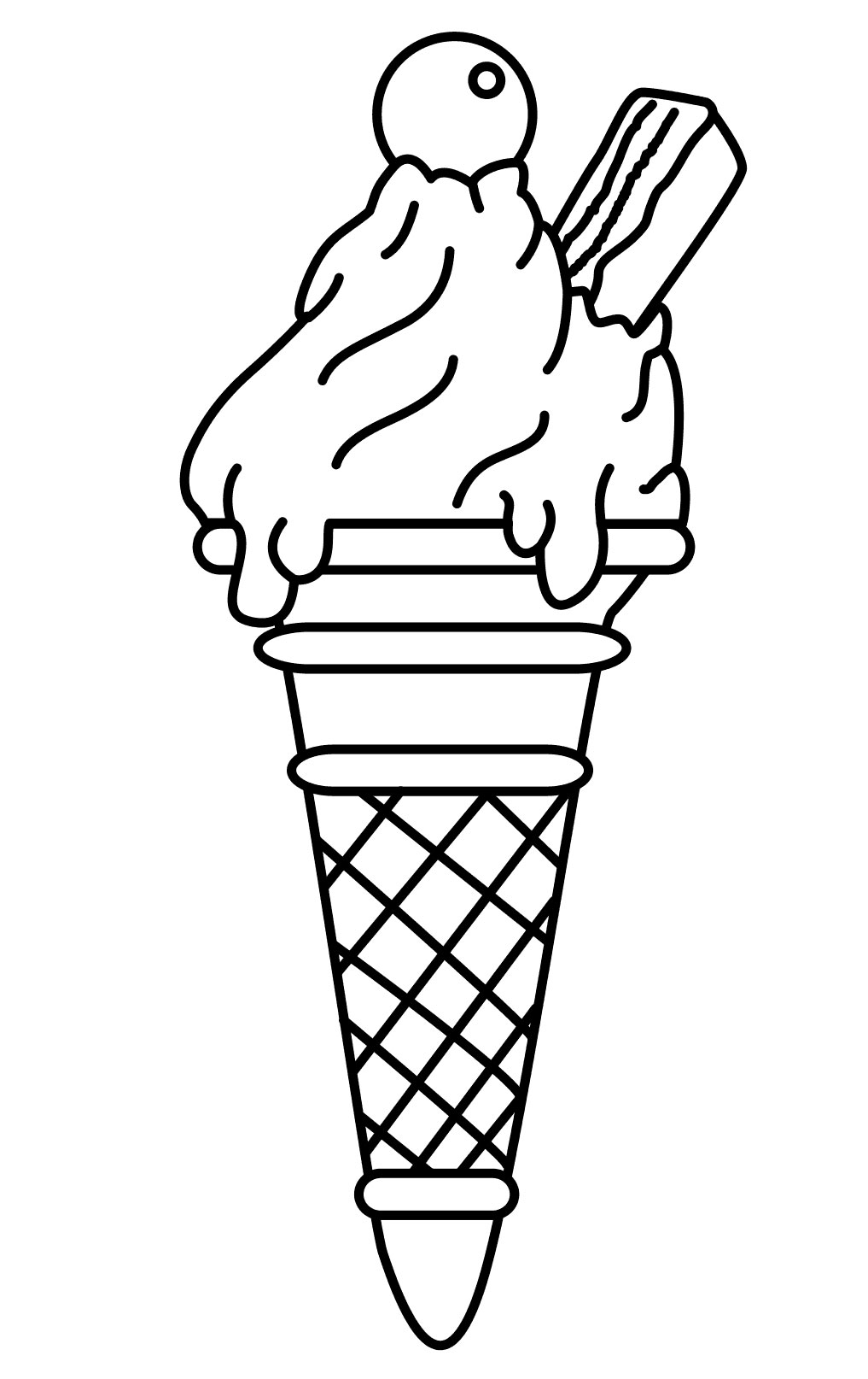 36 Ice Cream Rod Coloring Pages Printable 7