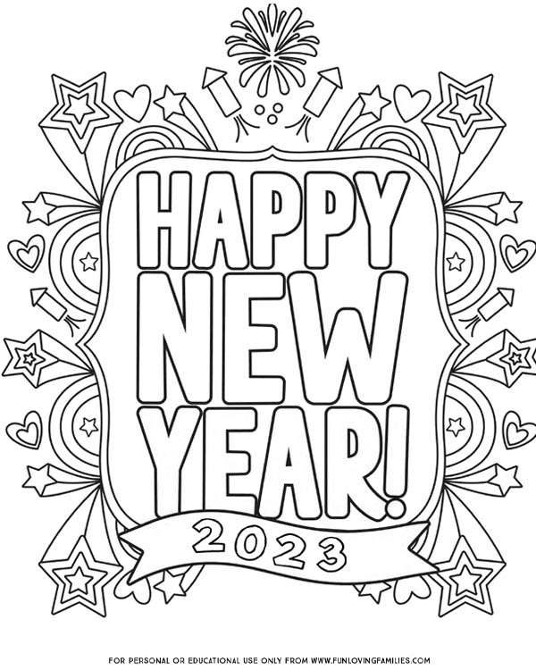 37 Free Printable 2023 Coloring Pages Printable 1