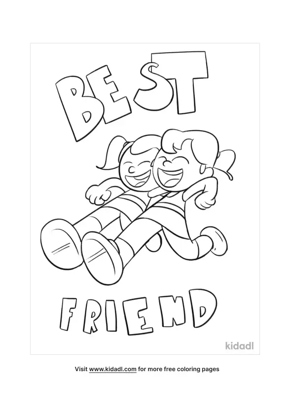 free printable friendship coloring pages jpg