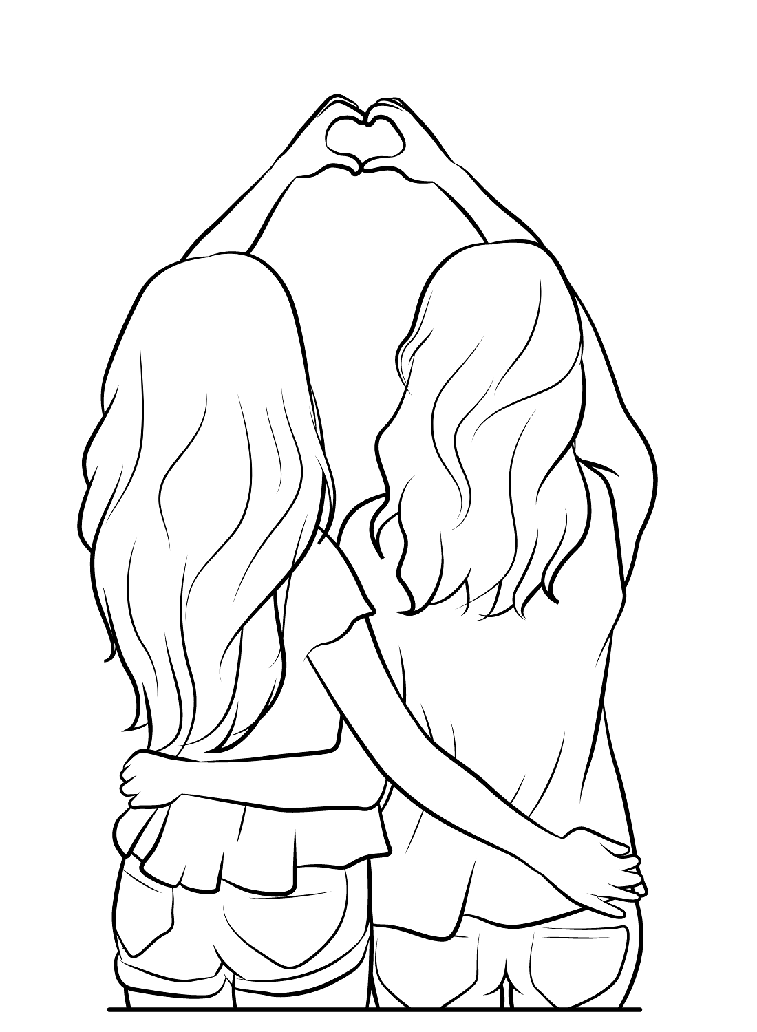 free printable friendship coloring pages jpg