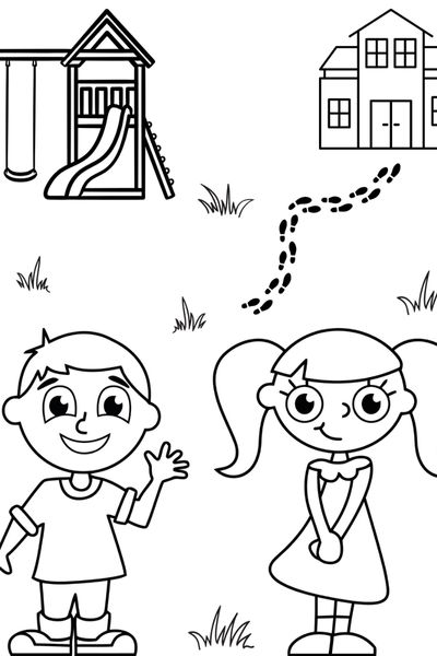 37 Free Printable Friendship Coloring Pages 35