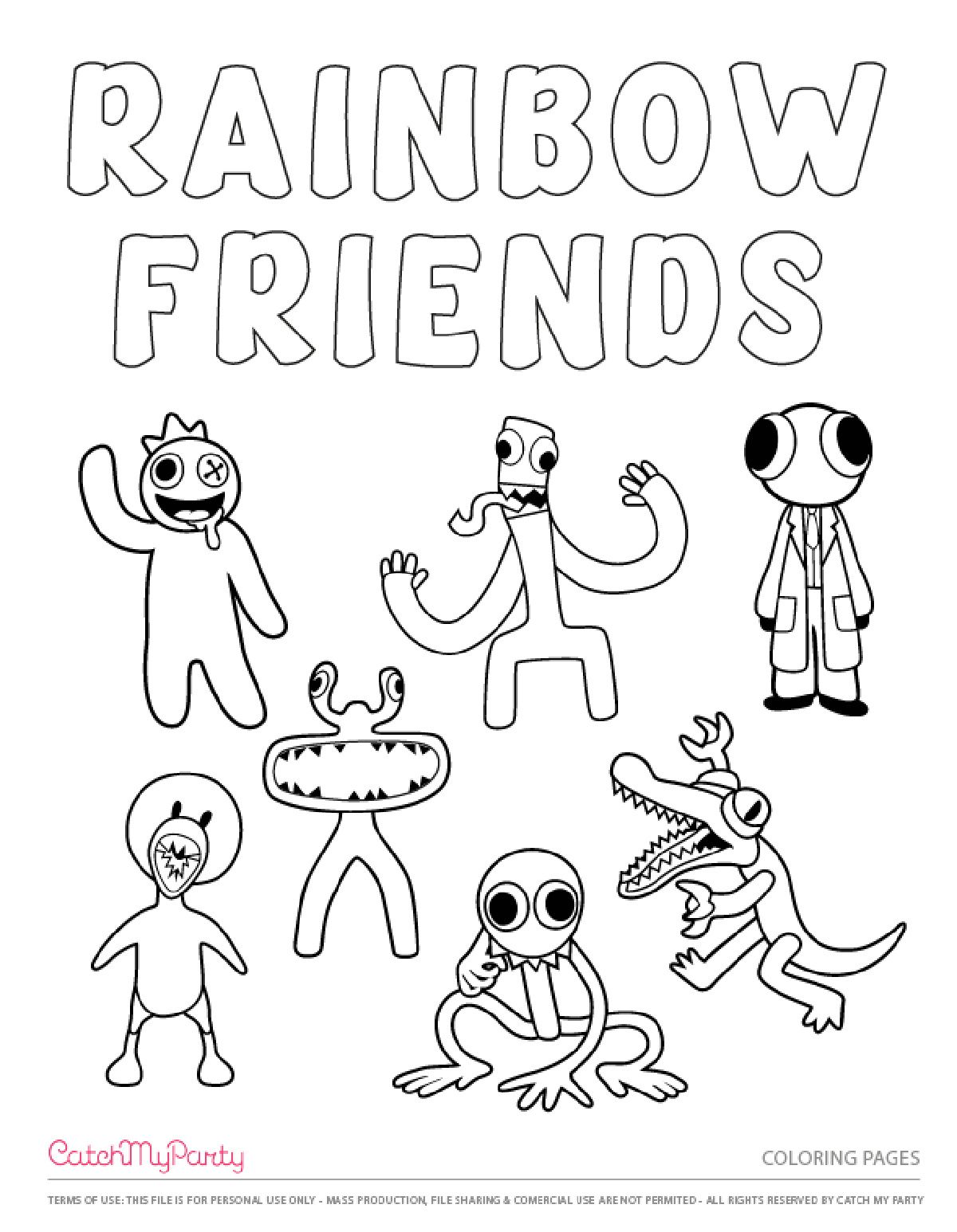 37 Free Printable Friendship Coloring Pages 9