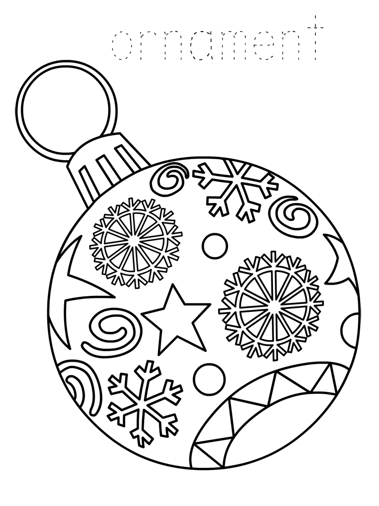 37 Realistic Christmas Coloring Pages Printable 11