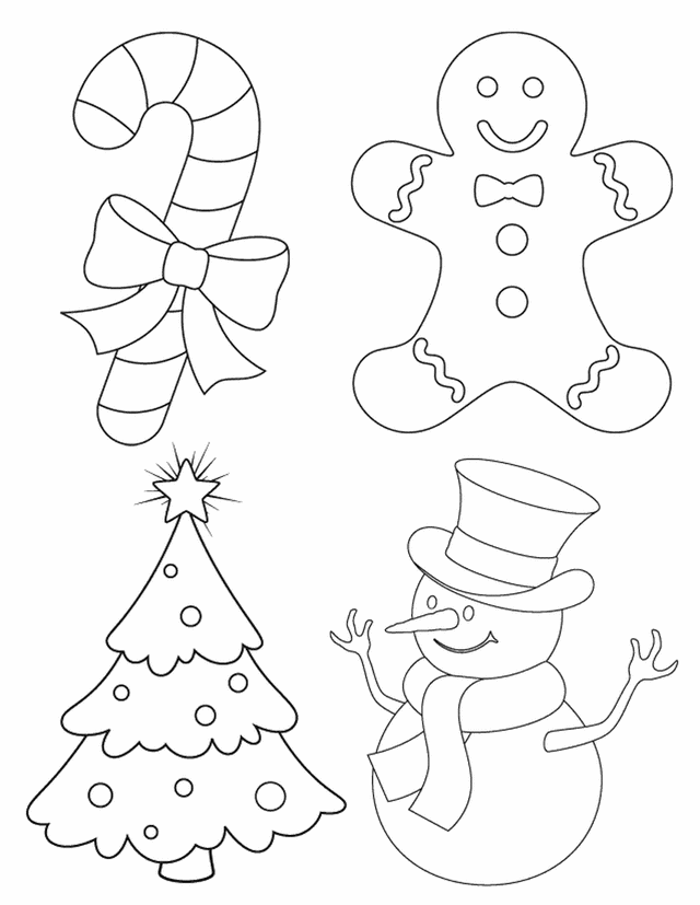 37 Realistic Christmas Coloring Pages Printable 21