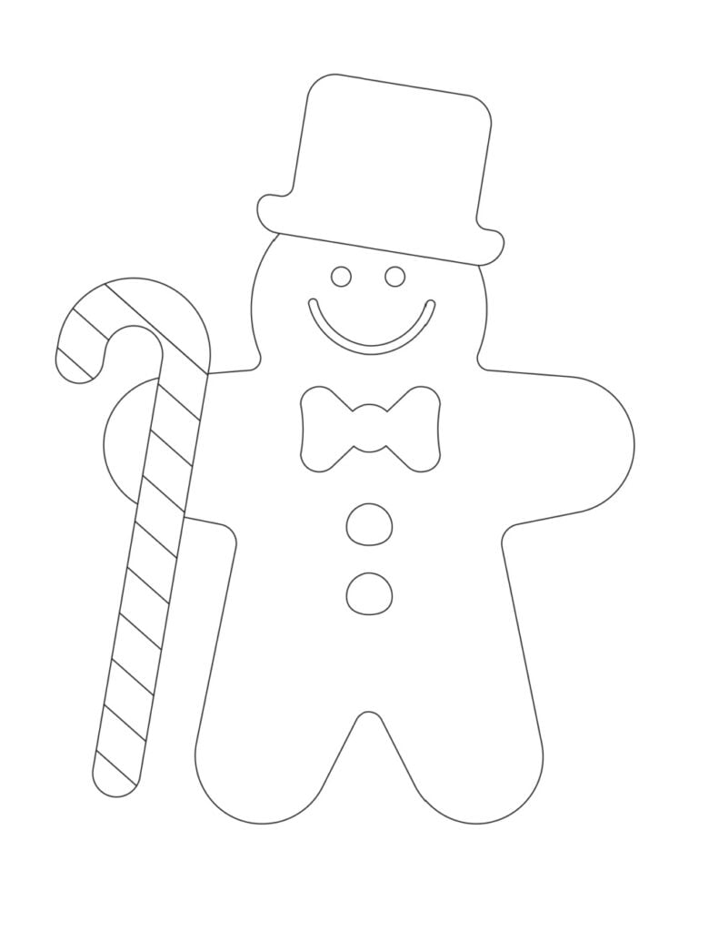 37 Realistic Christmas Coloring Pages Printable 23