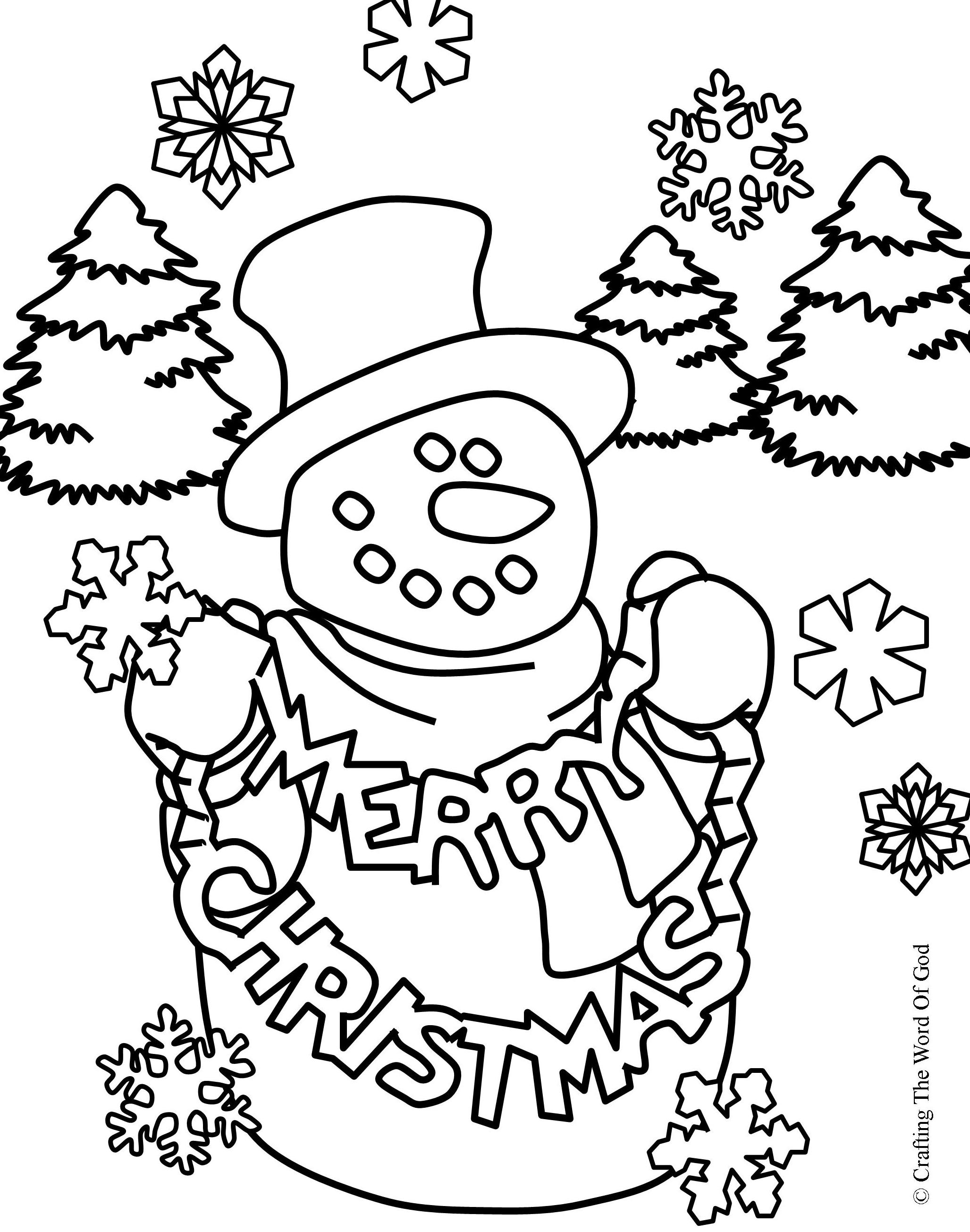 37 Realistic Christmas Coloring Pages Printable 27