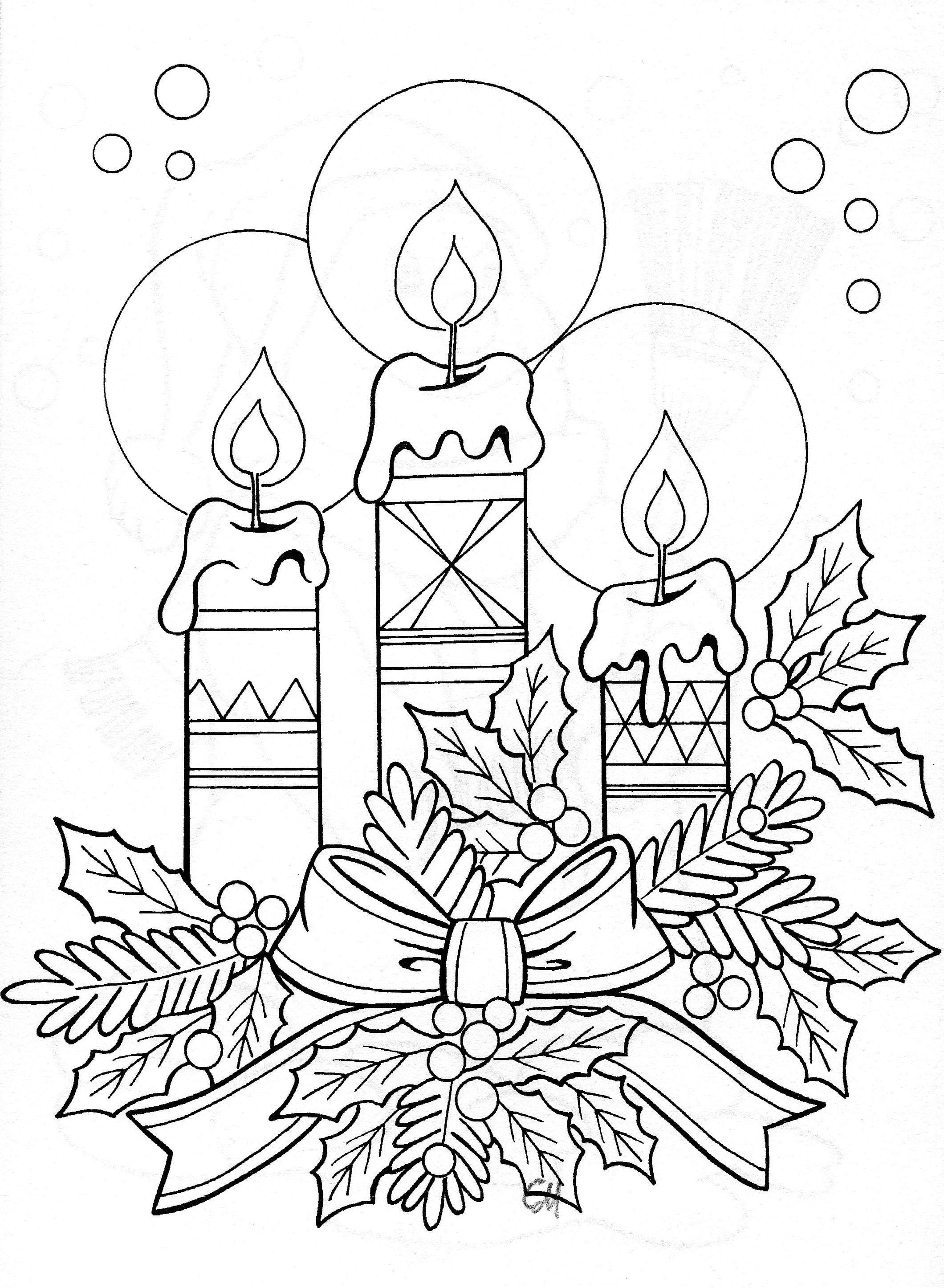 37 Realistic Christmas Coloring Pages Printable 32