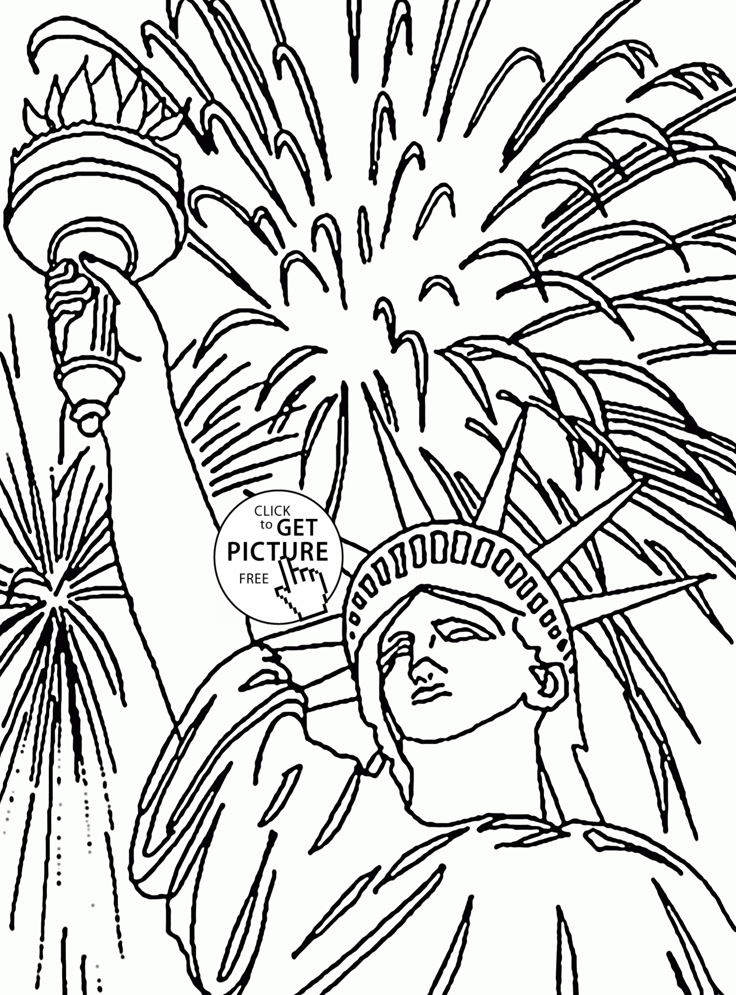 free th of july coloring pages for adults printable jpg