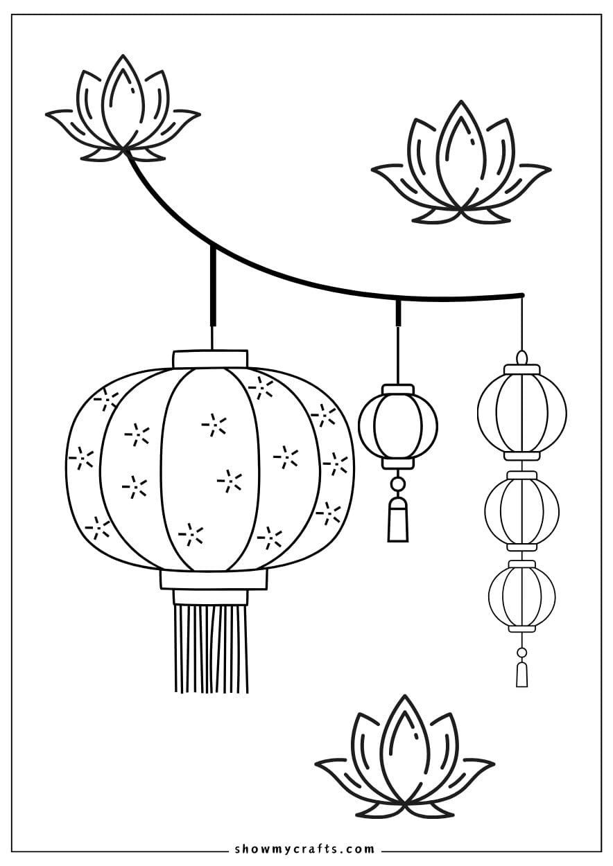 38 Free Chinese New Year Coloring Pages Printable 13