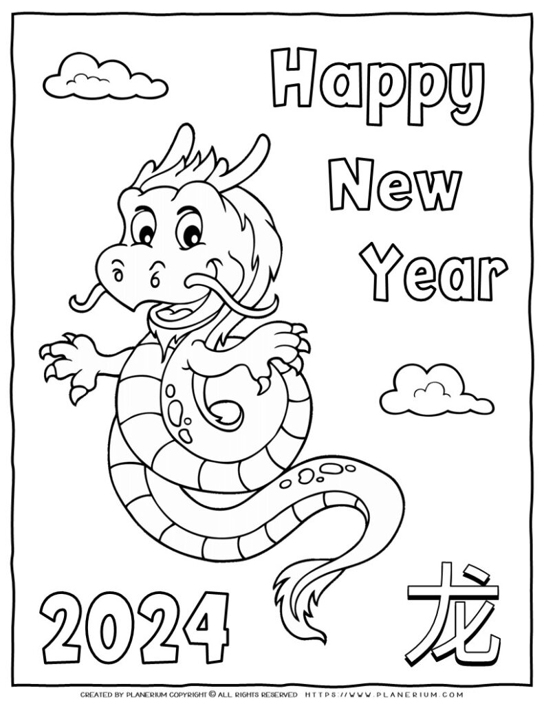 38 Free Chinese New Year Coloring Pages Printable 28