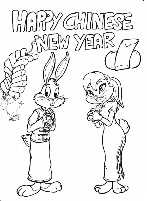 38 Free Chinese New Year Coloring Pages Printable 30