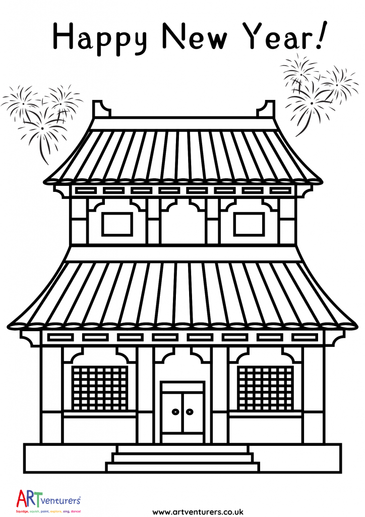 38 Free Chinese New Year Coloring Pages Printable 8