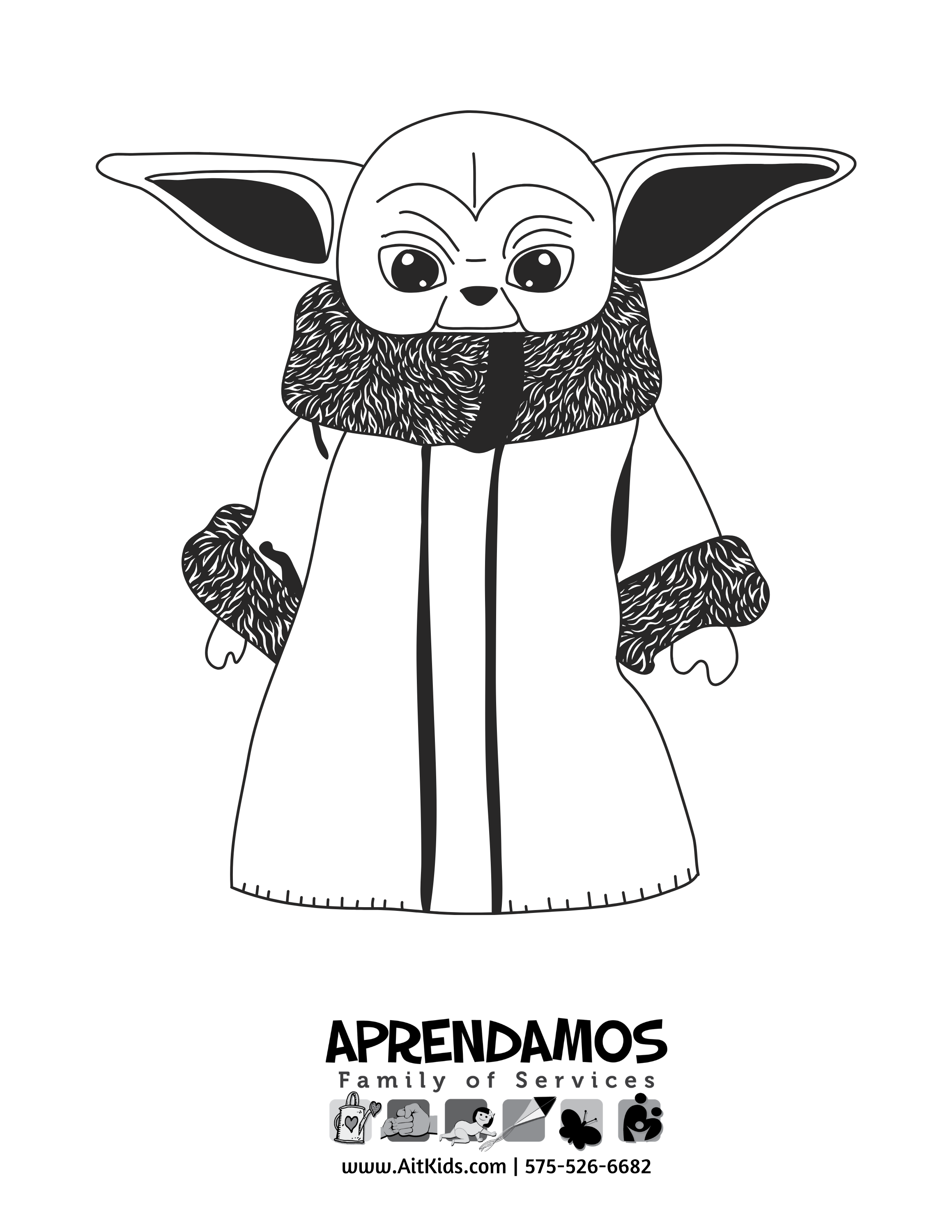 183+ Fun Baby Yoda Coloring Pages Printable