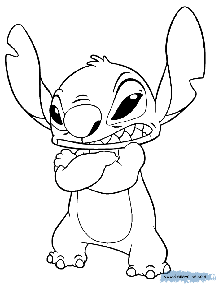 179+ Colorful Adorable Stitch Coloring Pages Printable