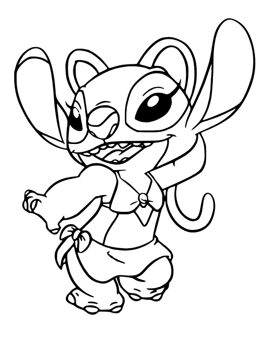 166+ Magical Adorable Stitch Coloring Pages Printable