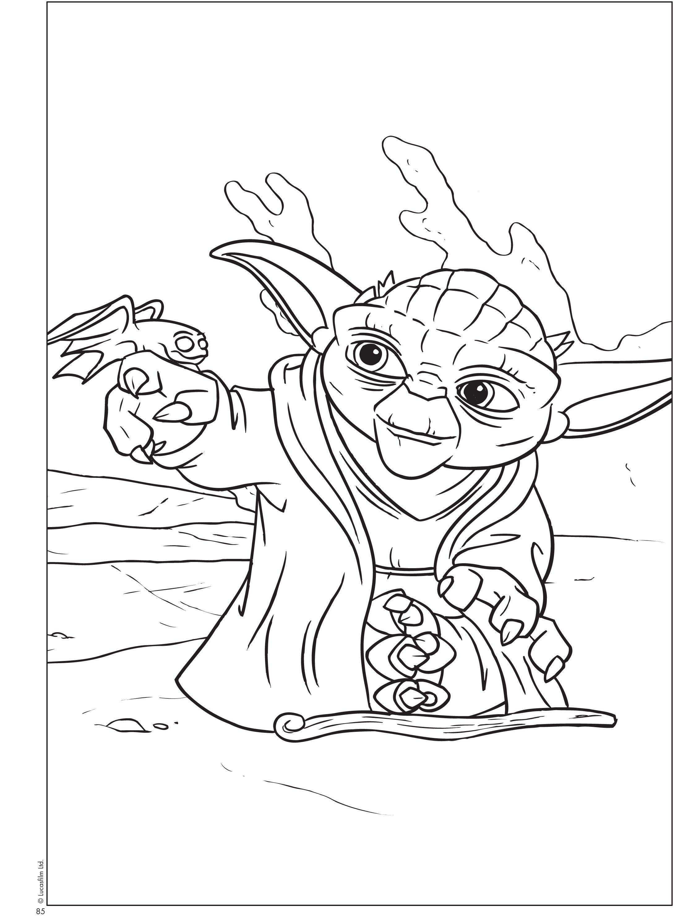 158+ Dazzling Baby Yoda Coloring Pages Printable