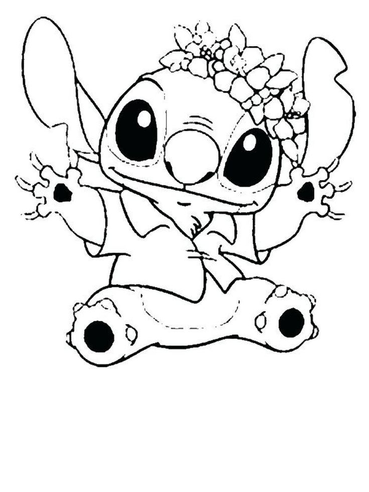 144+ Charming Adorable Stitch Coloring Pages Printable