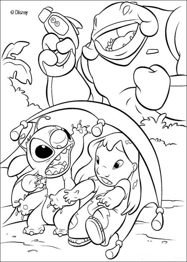 65+ Colorful Stitch Surfing Coloring Pages Printable