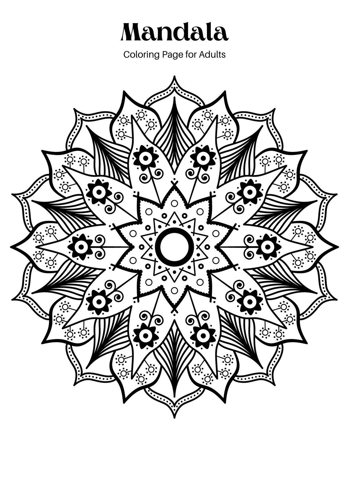 canva mandala coloring pages worksheet for adults hitadwjii jpg jpg