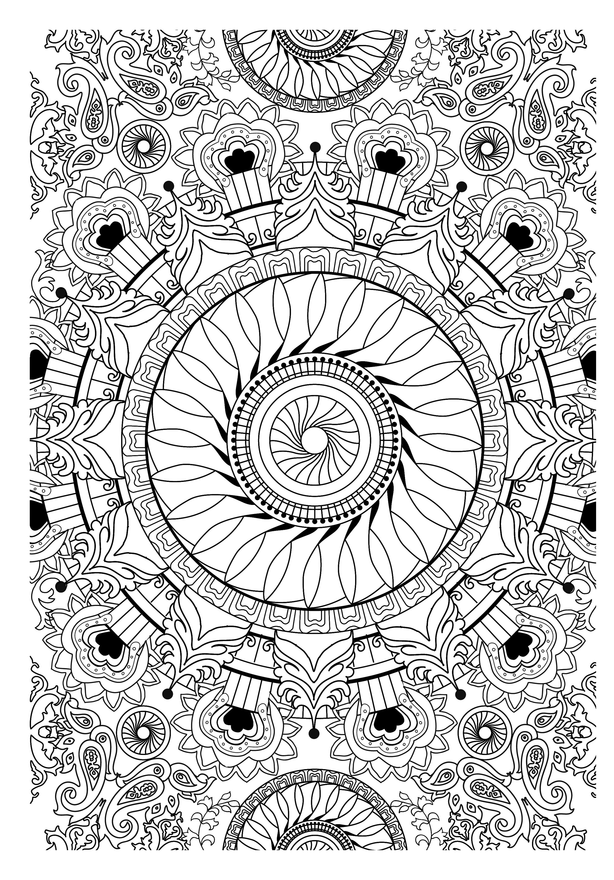 coloring for kids mandalas jpg jpg