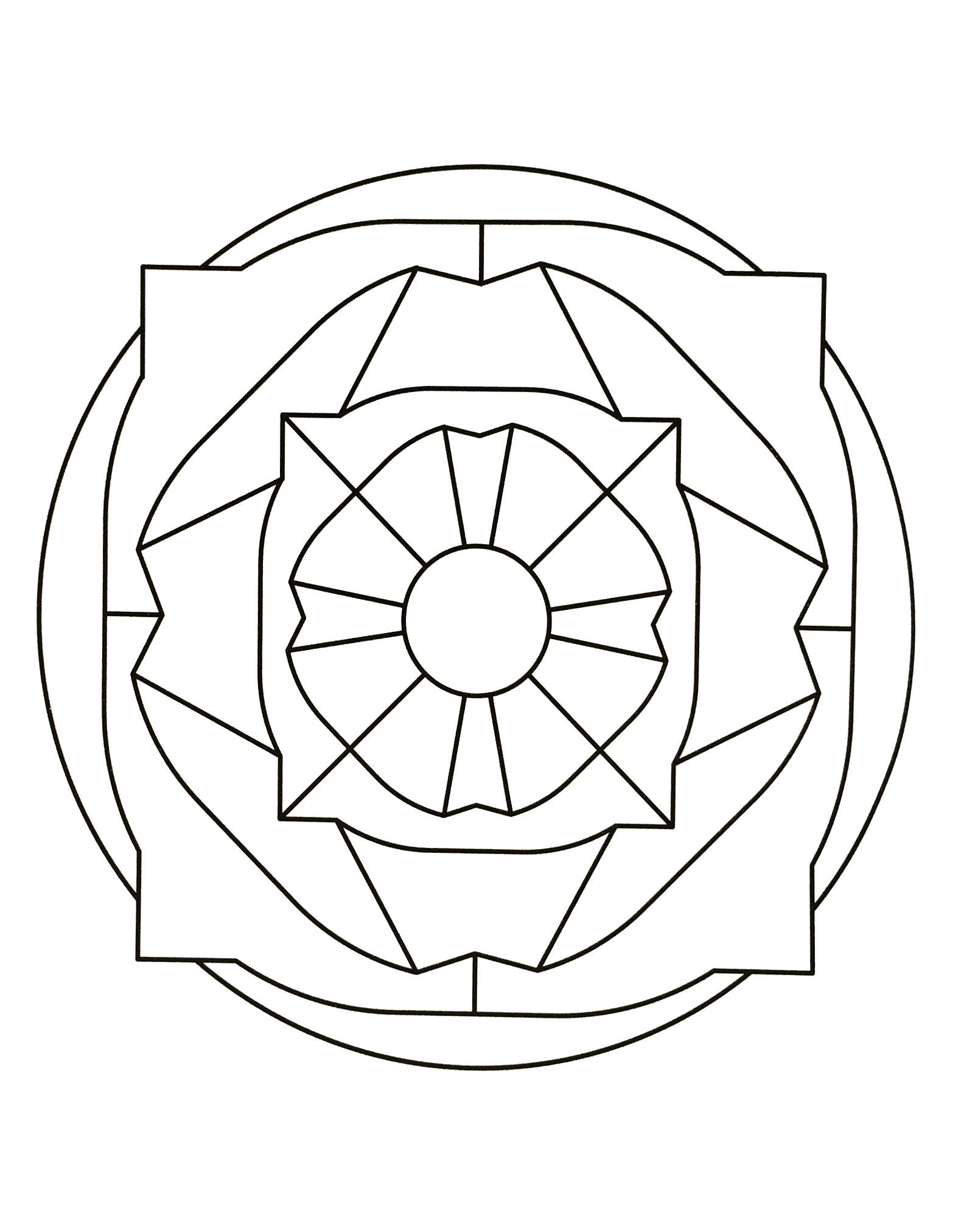 102+ Imaginative Mandala Coloring Pages Printable