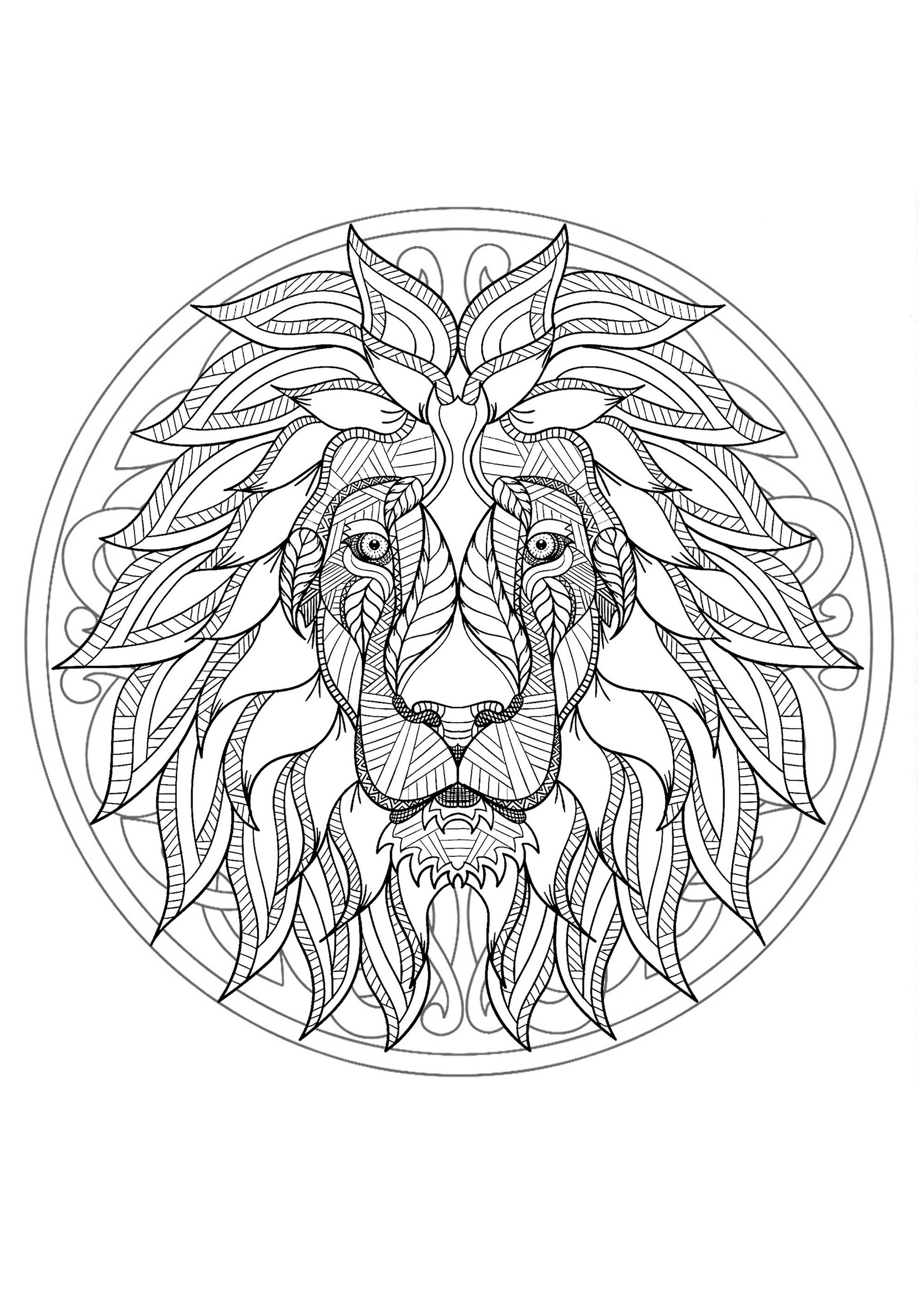 83+ Adorable Mandala Coloring Pages Printable