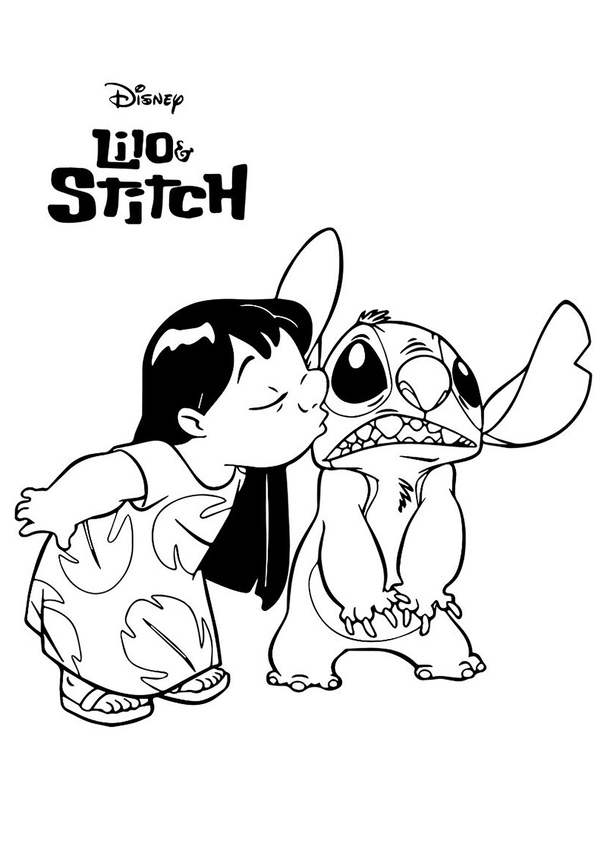 151+ Festive Adorable Stitch Coloring Pages Printable