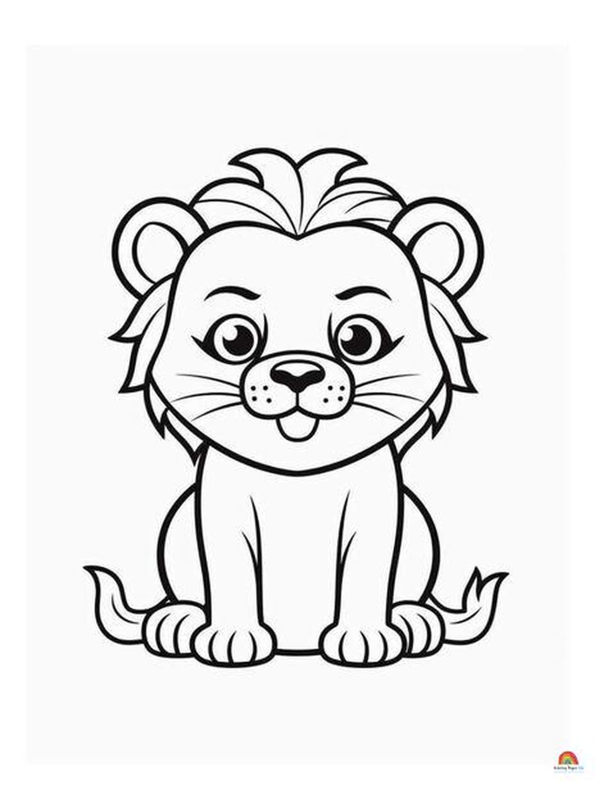 173+ Vibrant Animal Coloring Pages Printable