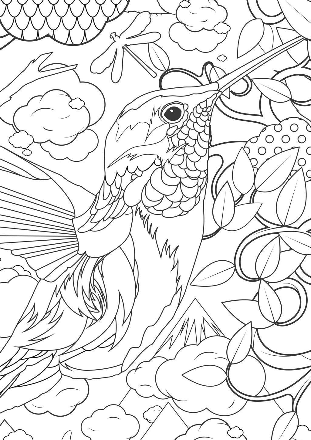 113+ Inspiring Animal Coloring Pages Printable