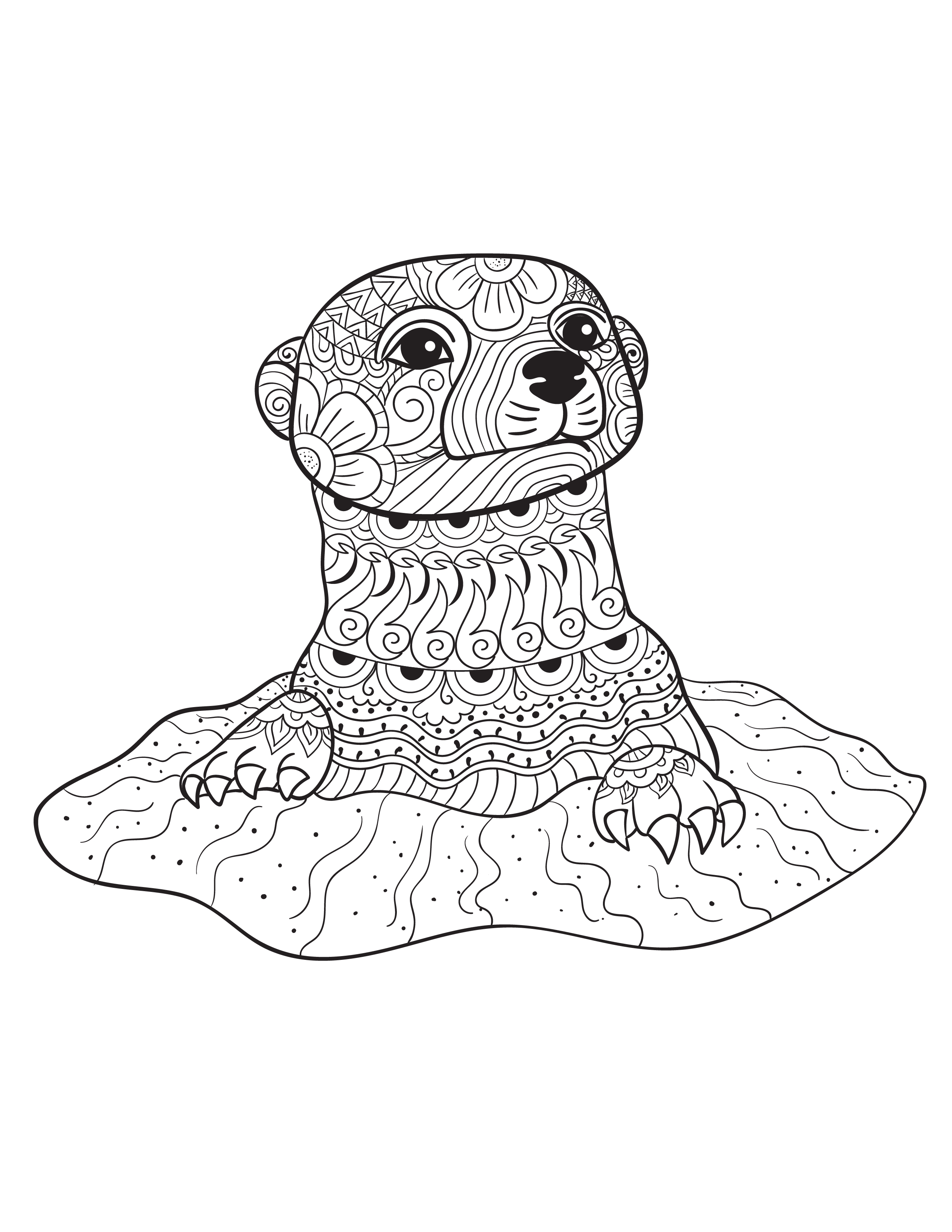 162+ Joyful Animal Coloring Pages Printable