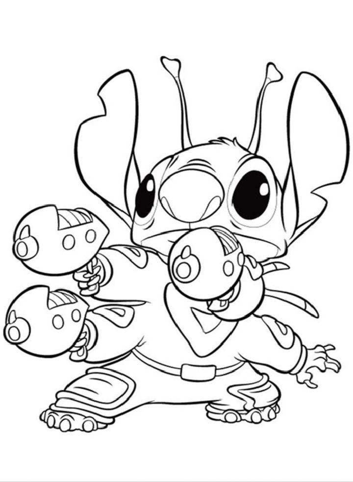 52+ Enchanting Adorable Stitch Coloring Pages Printable