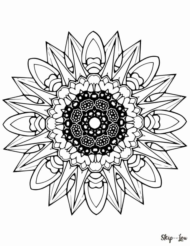 free mandala coloring pages x jpg jpg