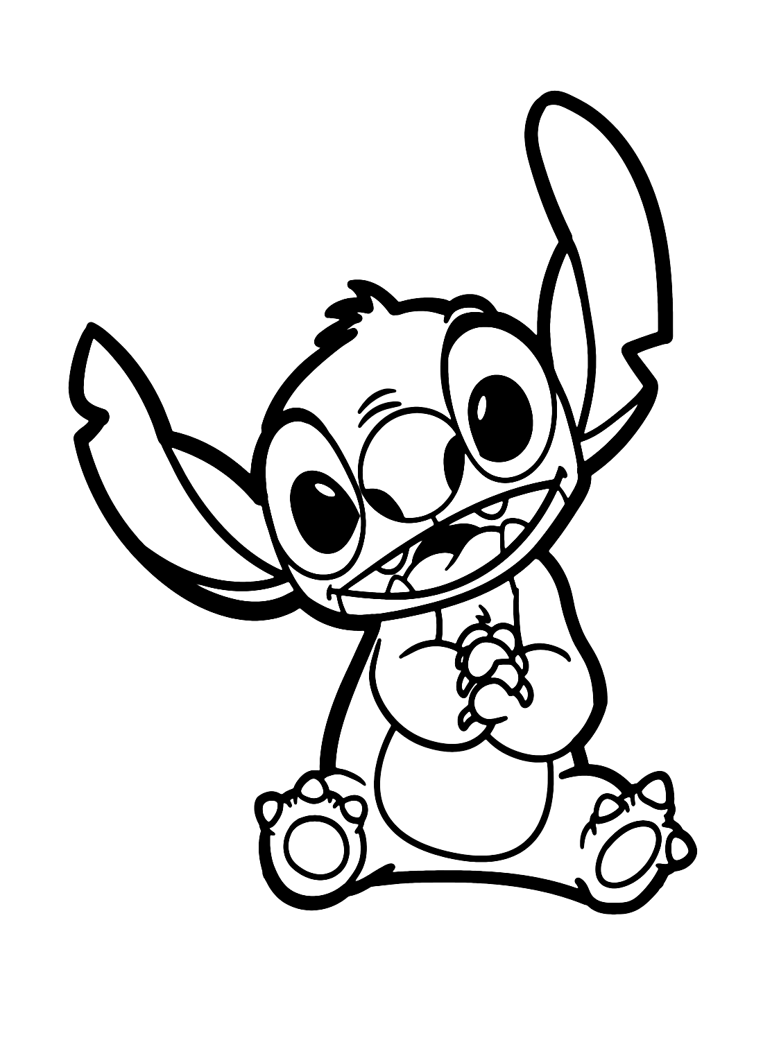 175+ Brightening Adorable Stitch Coloring Pages Printable