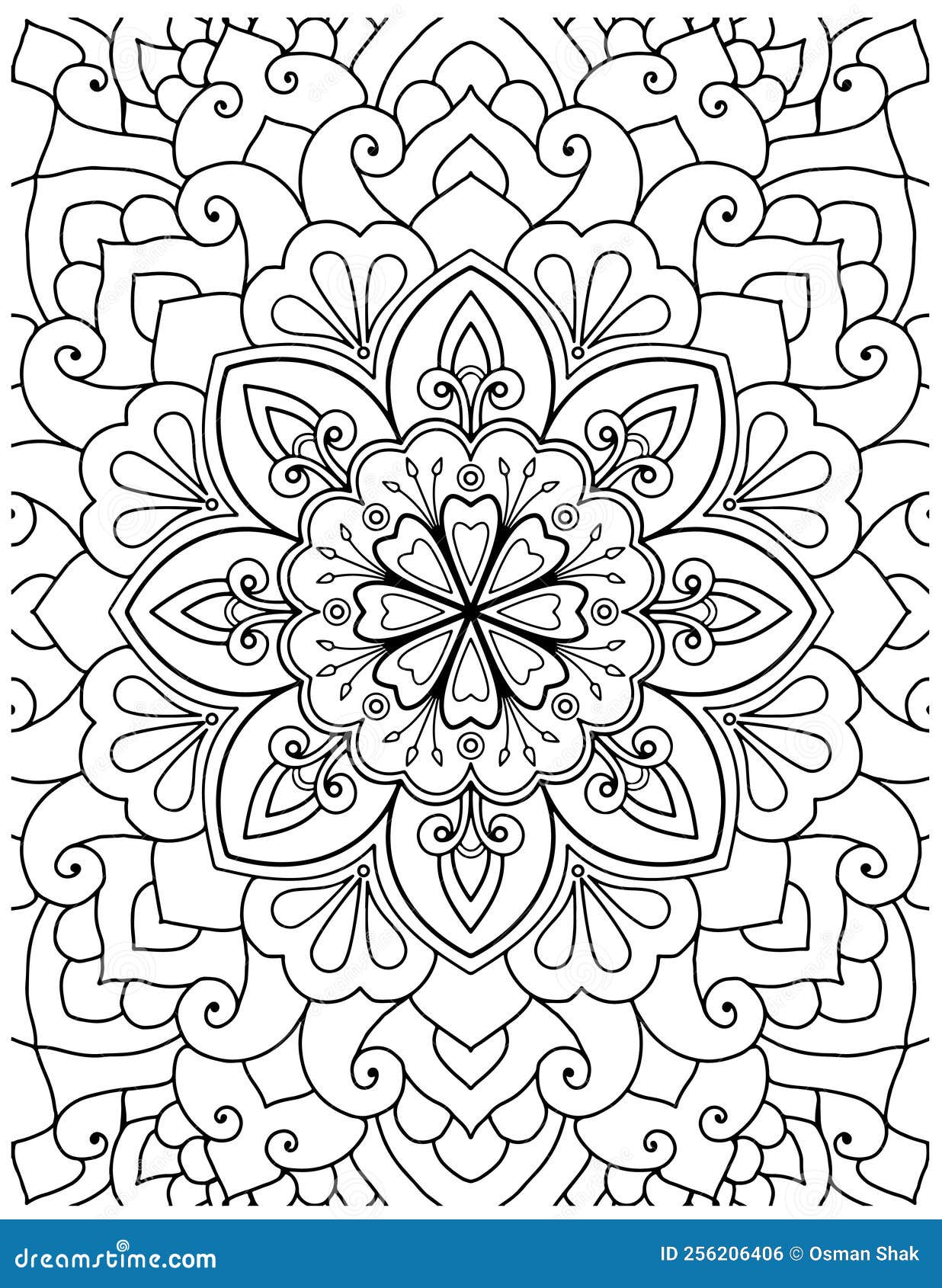 132+ Fantastic Mandala Coloring Pages Printable