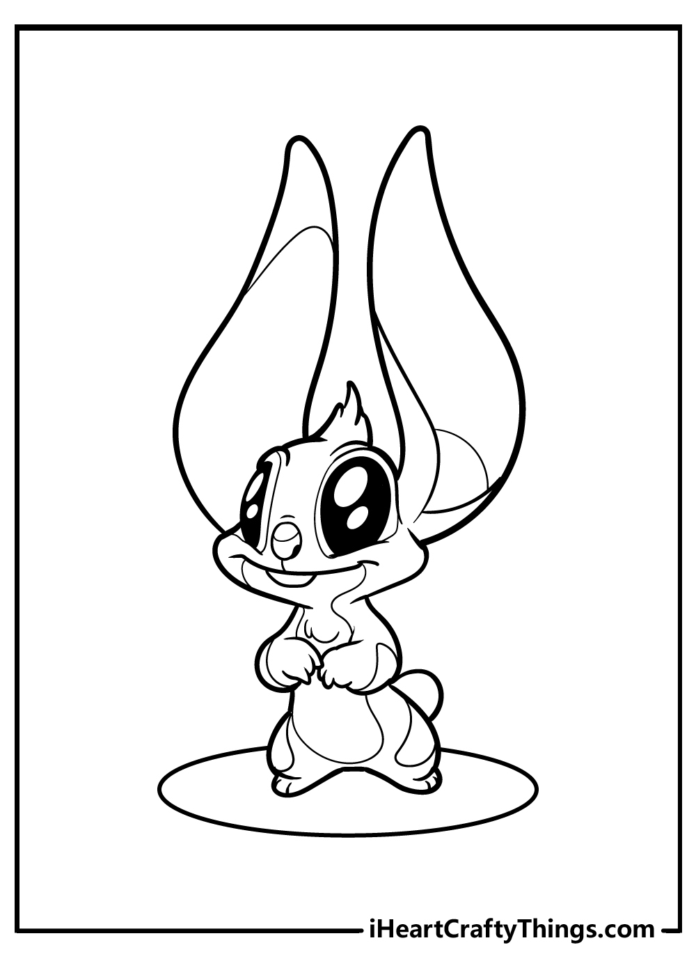 145+ Creative Adorable Stitch Coloring Pages Printable