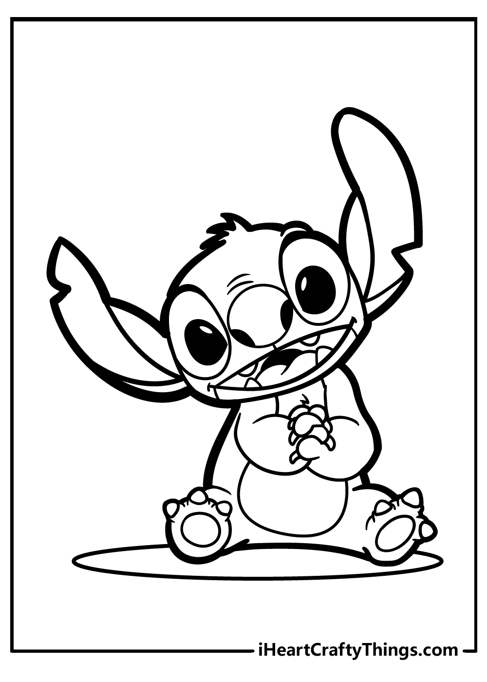 98+ Imaginative Adorable Stitch Coloring Pages Printable