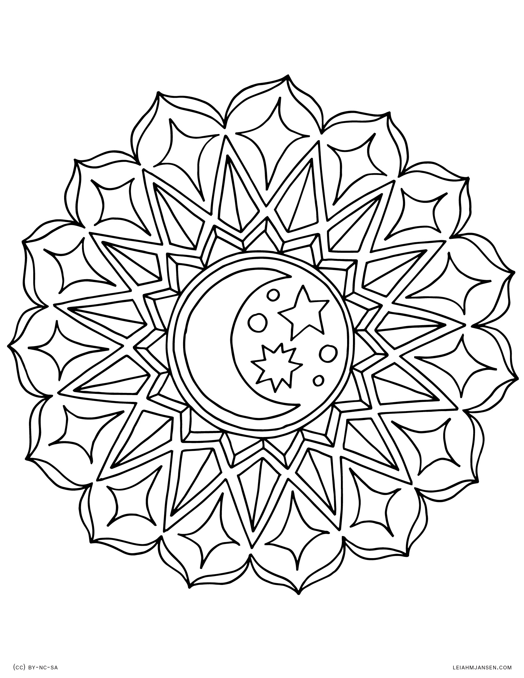 103+ Creative Mandala Coloring Pages Printable