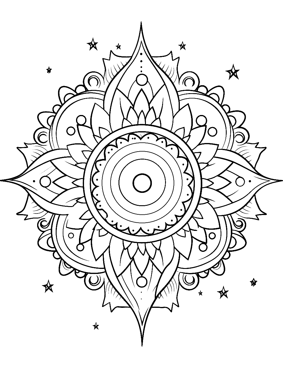 41+ Adorable Mandala Coloring Pages Printable