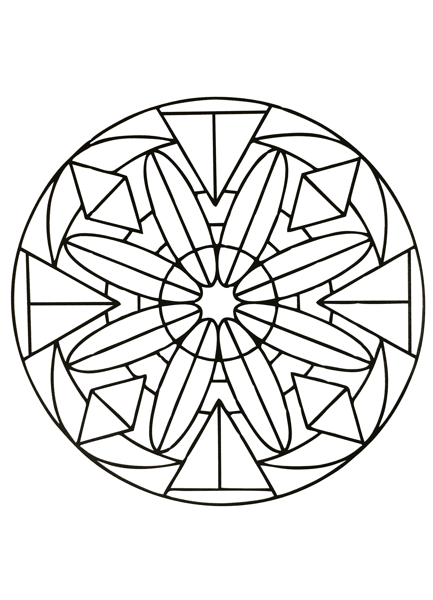 153+ Joyful Mandala Coloring Pages Printable