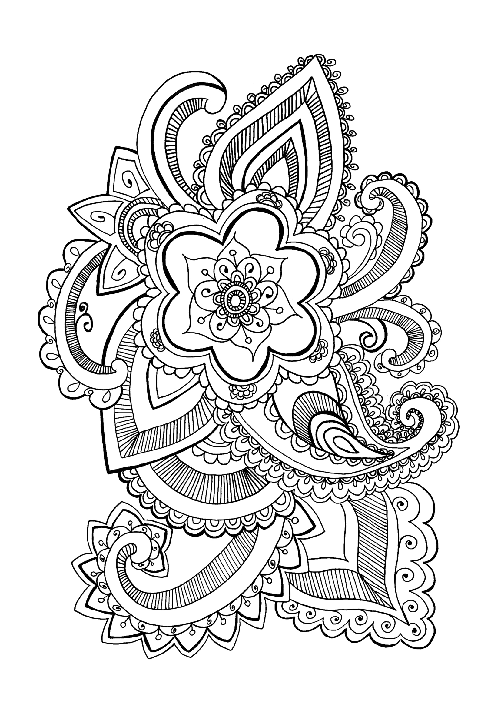 153+ Cheerful Mandala Coloring Pages Printable