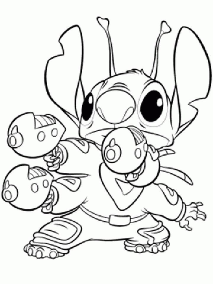 137+ Cute Adorable Stitch Coloring Pages Printable