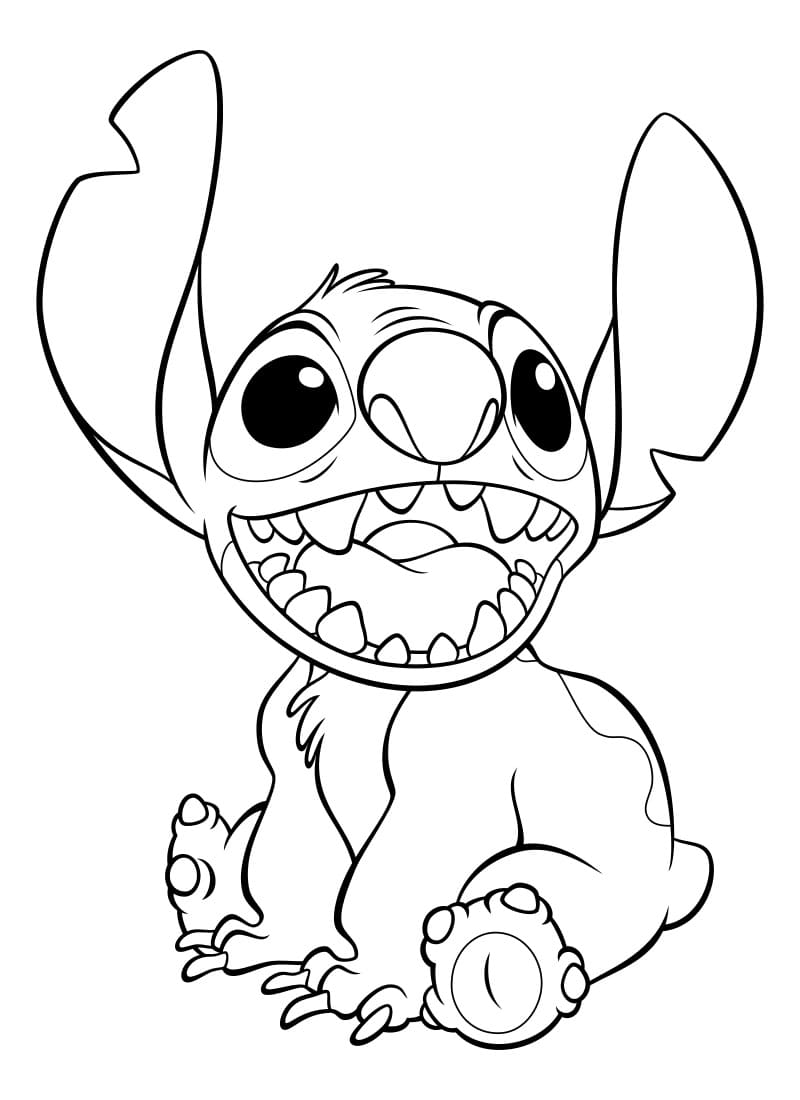 116+ Fun Adorable Stitch Coloring Pages Printable