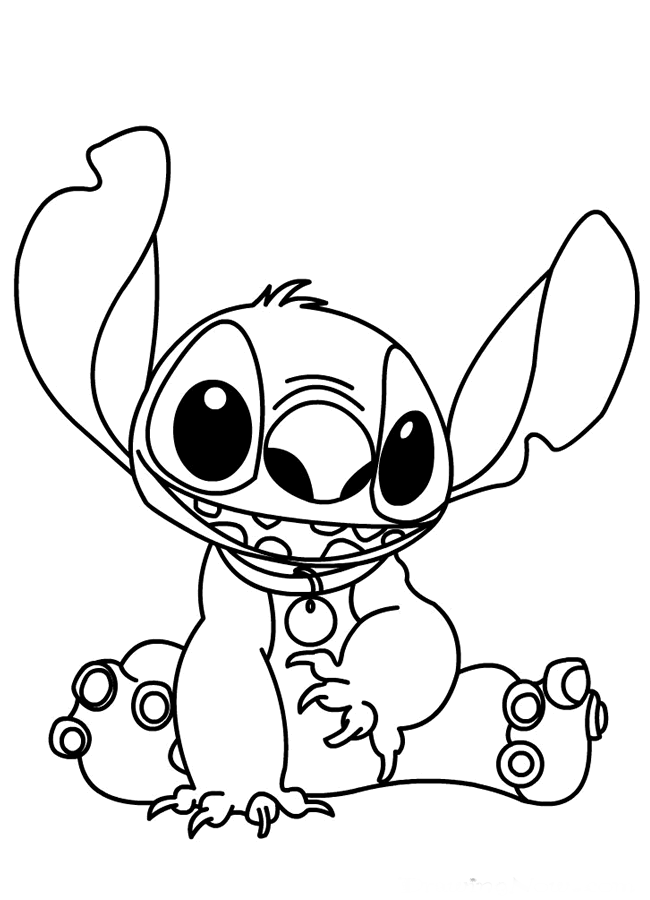 152+ Enchanting Adorable Stitch Coloring Pages Printable