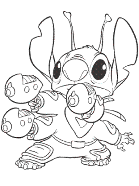 95+ Brightening Adorable Stitch Coloring Pages Printable