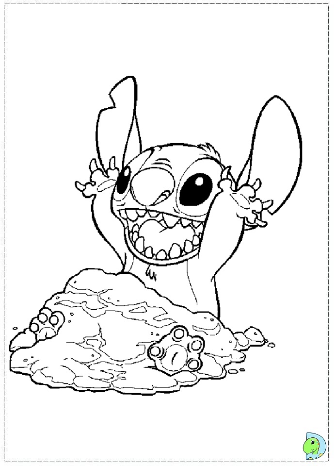 126+ Enchanting Adorable Stitch Coloring Pages Printable