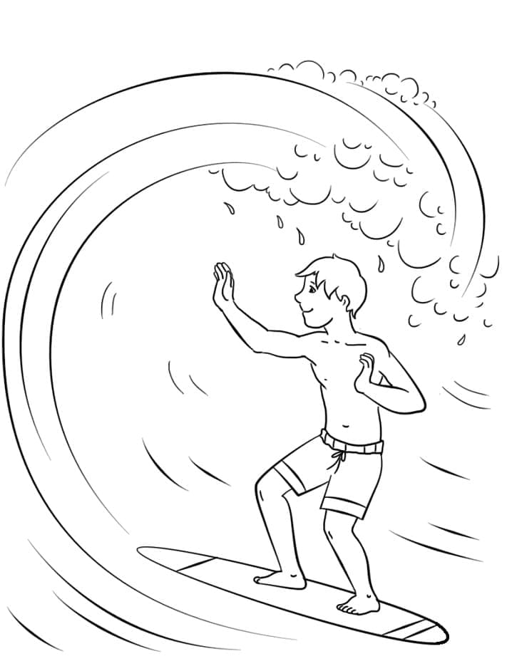 87+ Vibrant Stitch Surfing Coloring Pages Printable