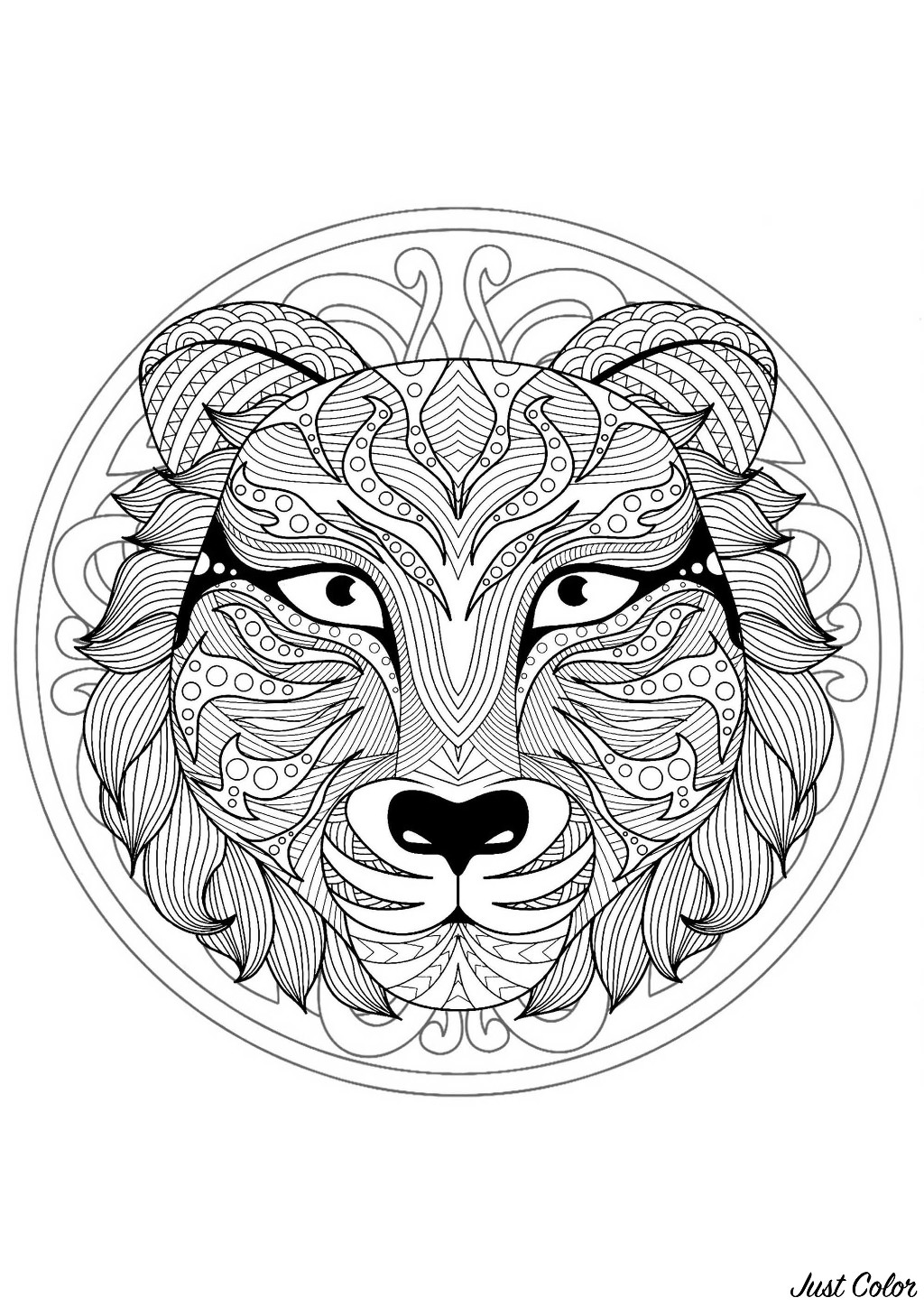 35+ Dazzling Mandala Coloring Pages Printable