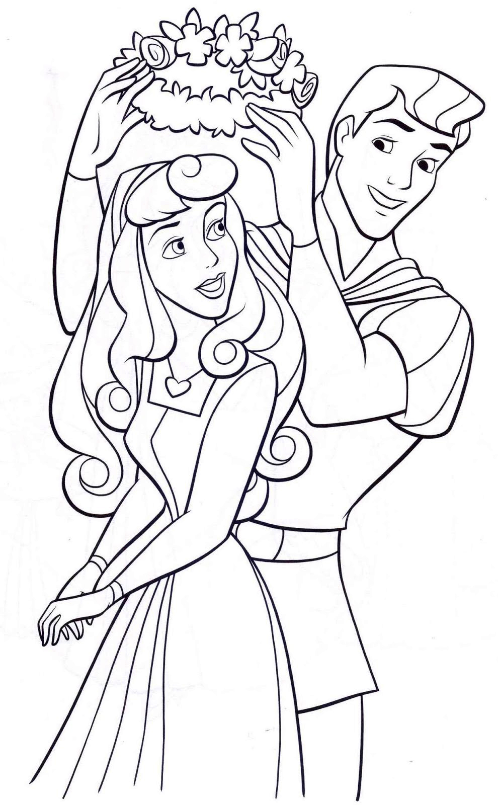 13+ Colorful Coloring Page Fashion Princess Printable