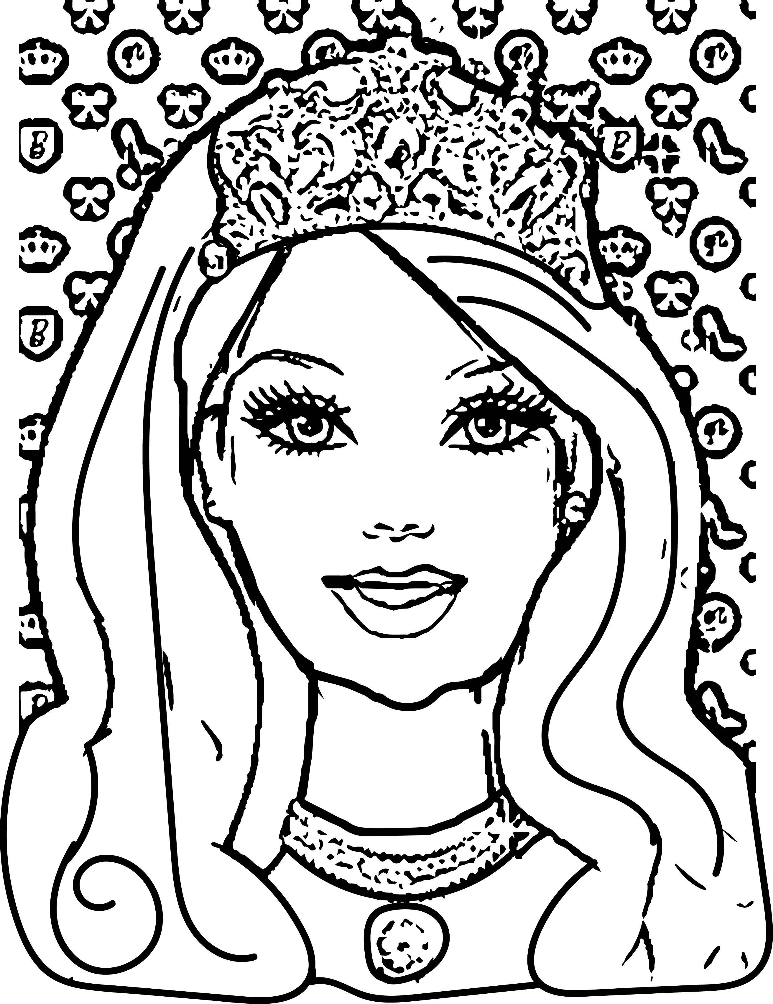 13+ Easy Barbie Rapunzel Coloring Pages Printable